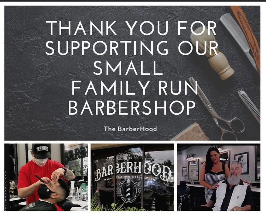 Thank you from The Barberhood